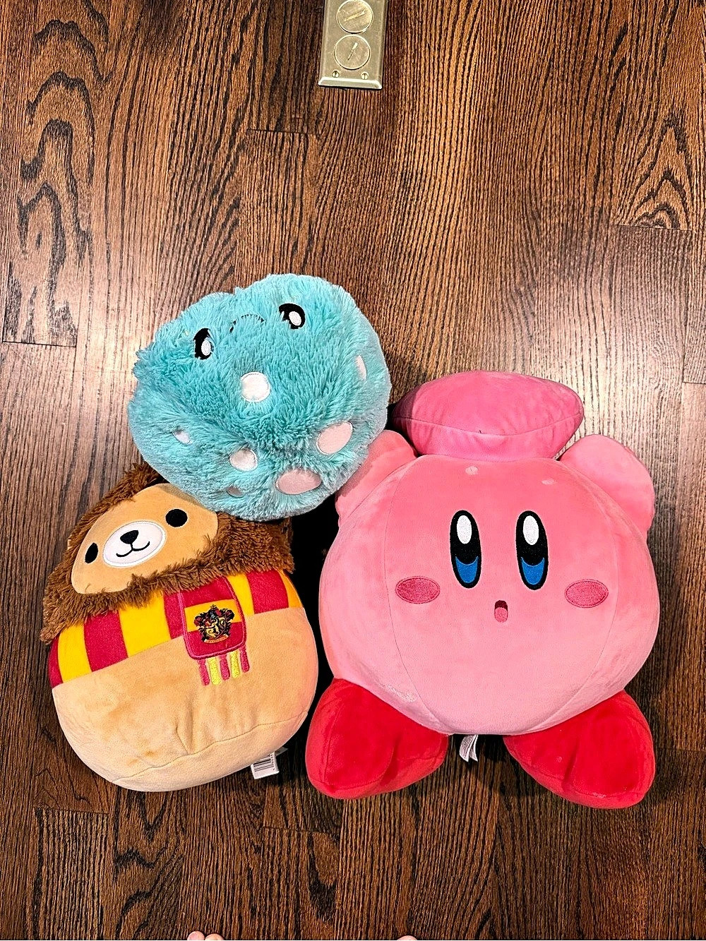 Kirby Plush Toy Set Pink Brown